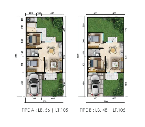 Floor plan for CARYOTA 2A