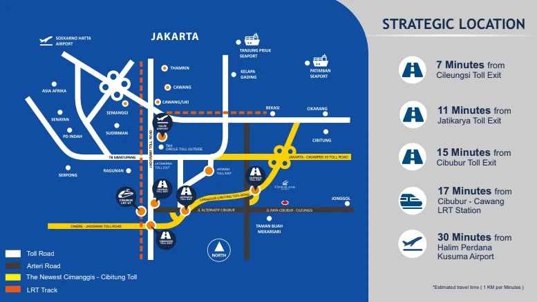 CitraLand Cibubur Strategic Location